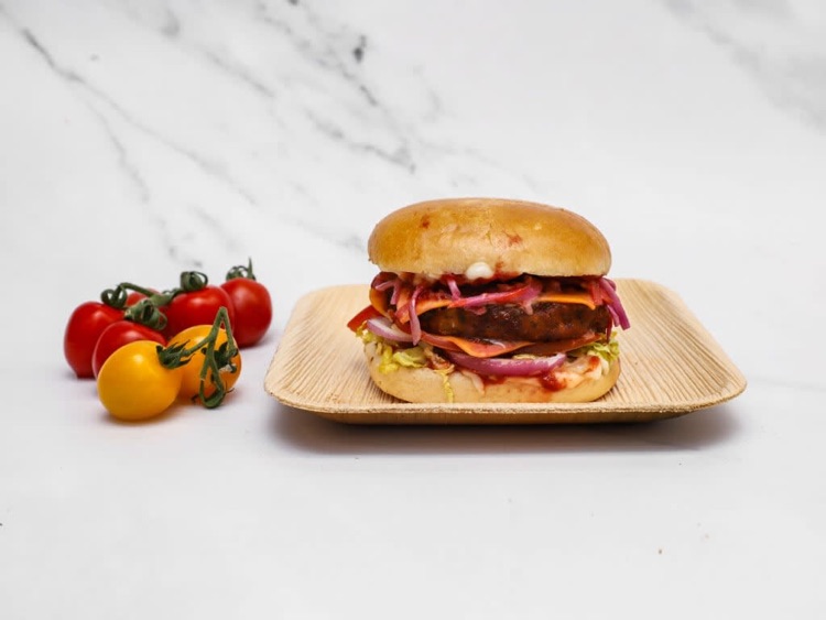 Kampala Veggie burger