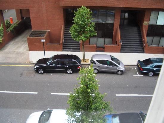 The view from our third floor window