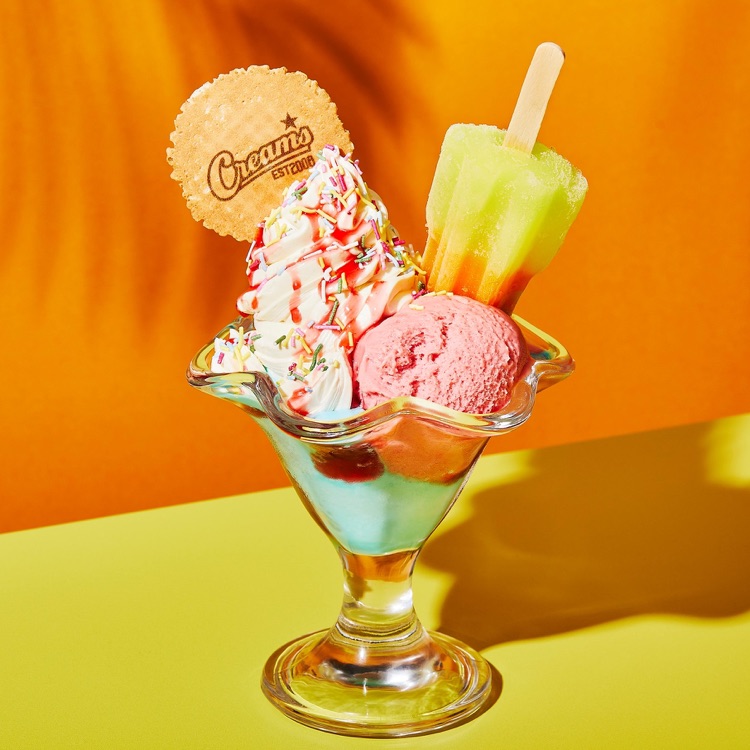 A photo of Creams