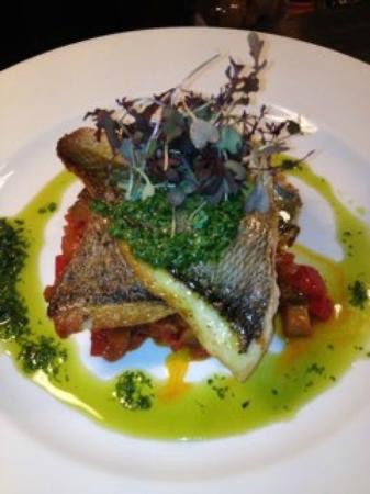 Fillets of Seabream with Salsa Verde