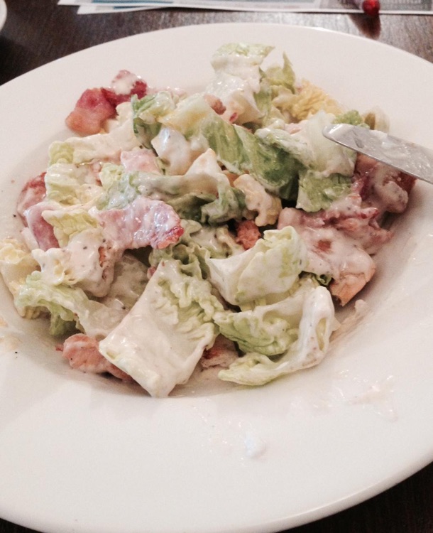 Lunch - ceaser salad