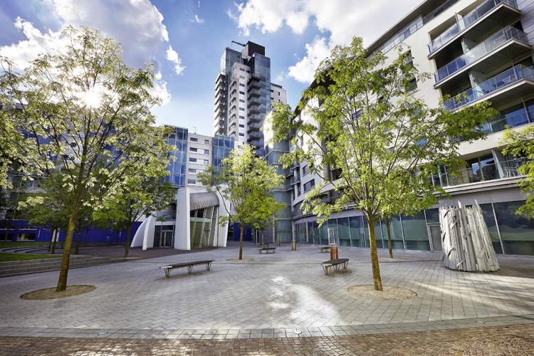 Empire Square courtyard