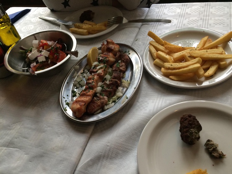 Mezze main course