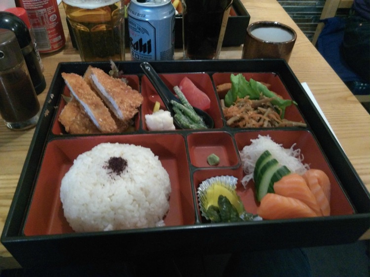 Un menu bento