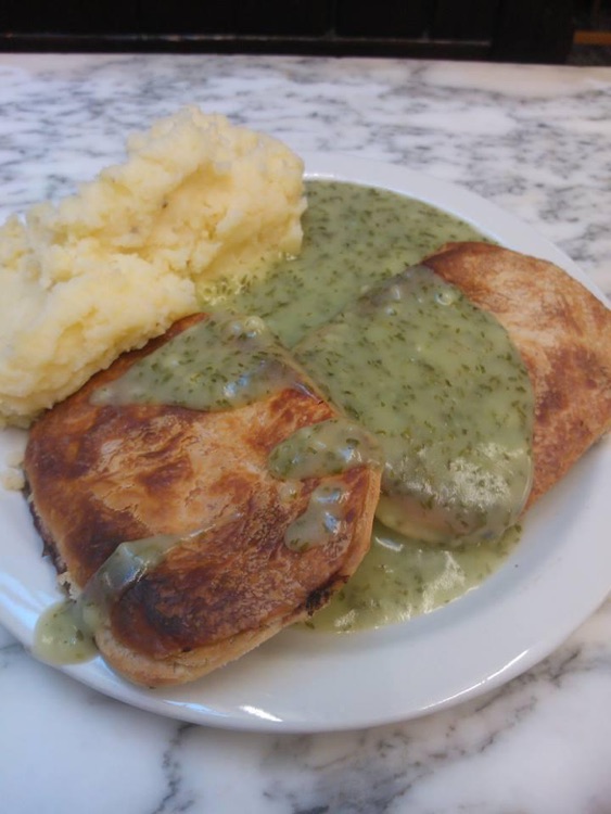 Double pie & mash