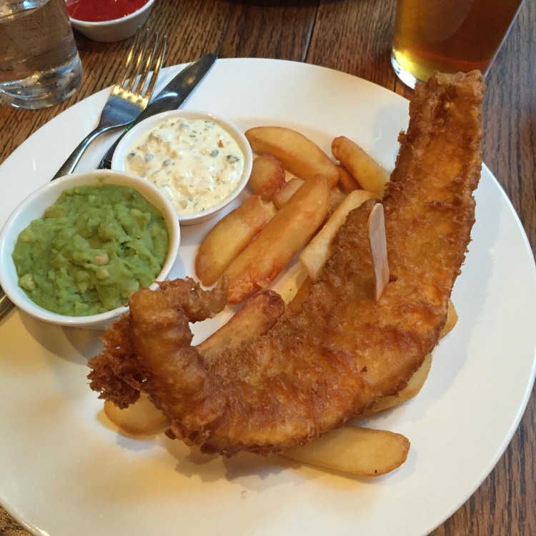 Great fish and chips!