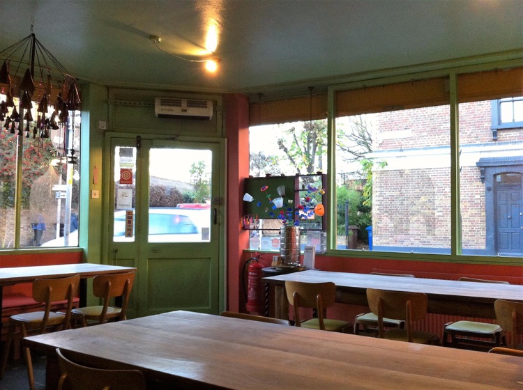 Simple place and tables to share