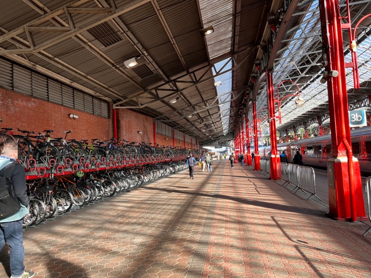 A photo of Marylebone Station