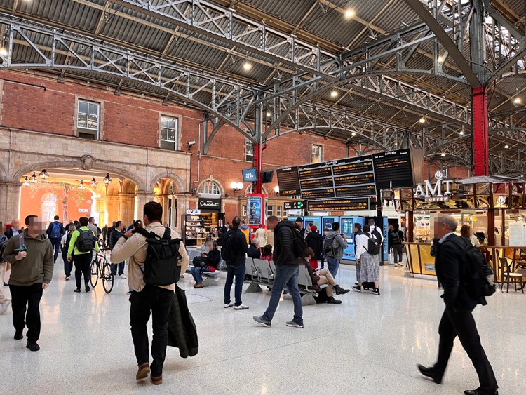 A photo of Marylebone Station