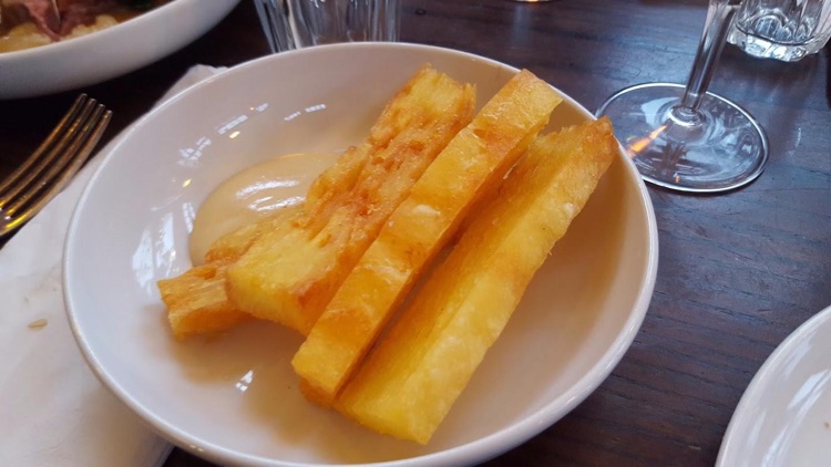 Patatas fritas como nunca las había visto