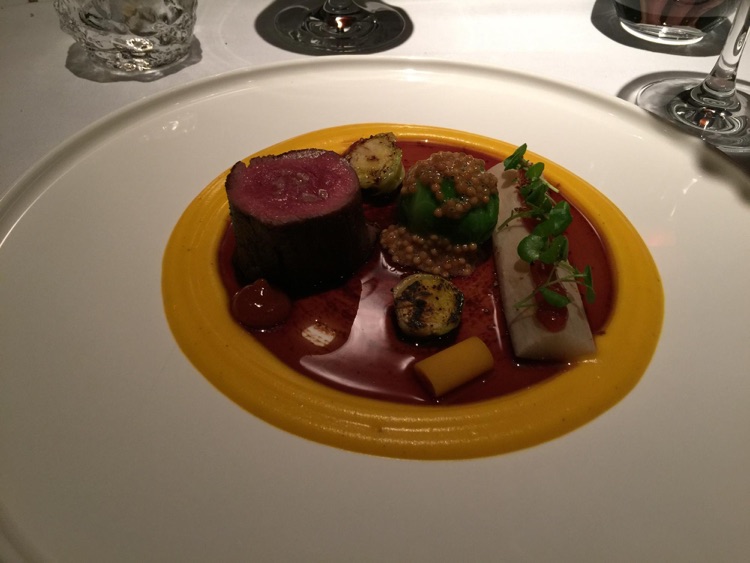 4th course - a steak dish