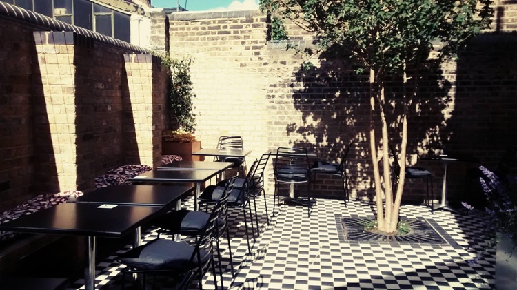 Our secluded garden