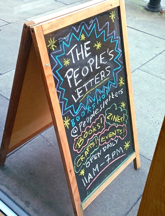 A photo of The People's Letters Bookshop