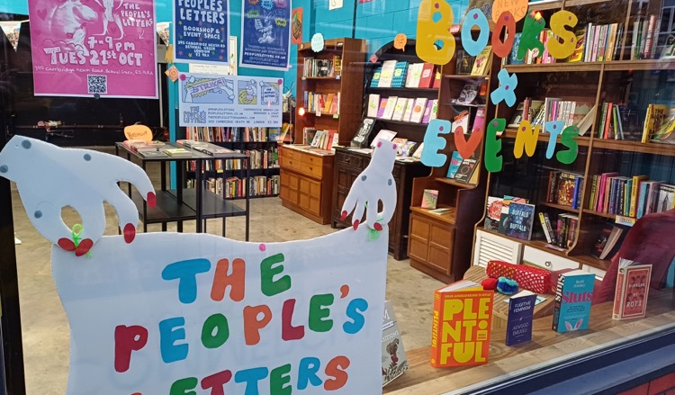 A photo of The People's Letters Bookshop