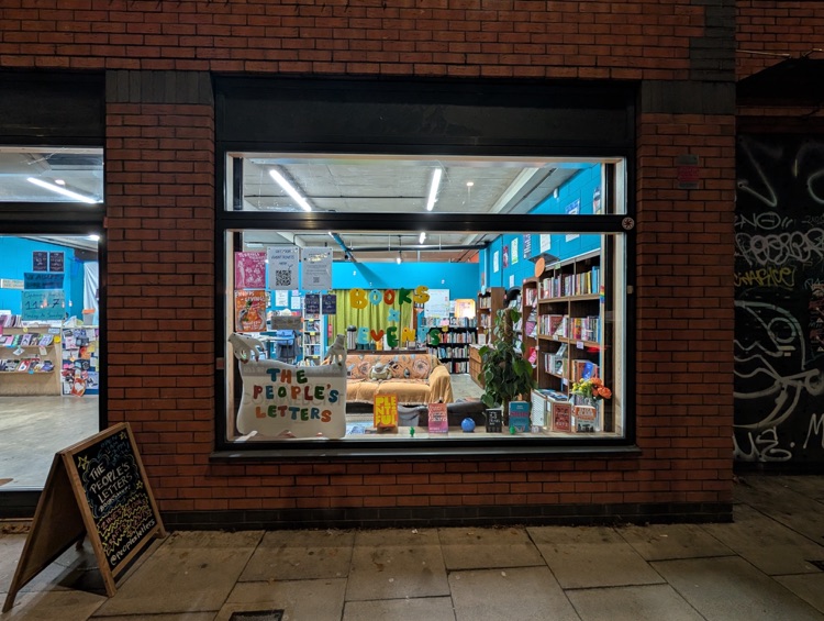 A photo of The People's Letters Bookshop