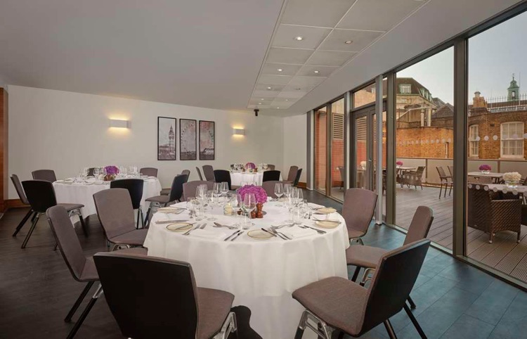 Terrace suite banquet