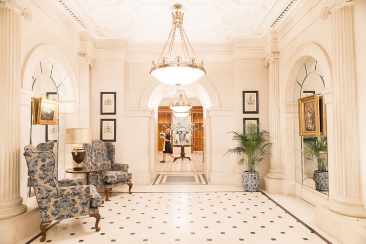 The Lanesborough lobby