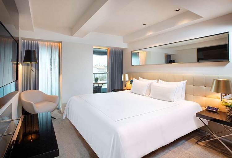 One Bedroom Suite River View, Balcony and Kitchenette