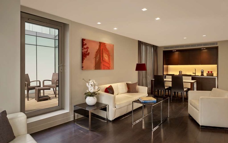 Two Bedroom Suite Terrace living room