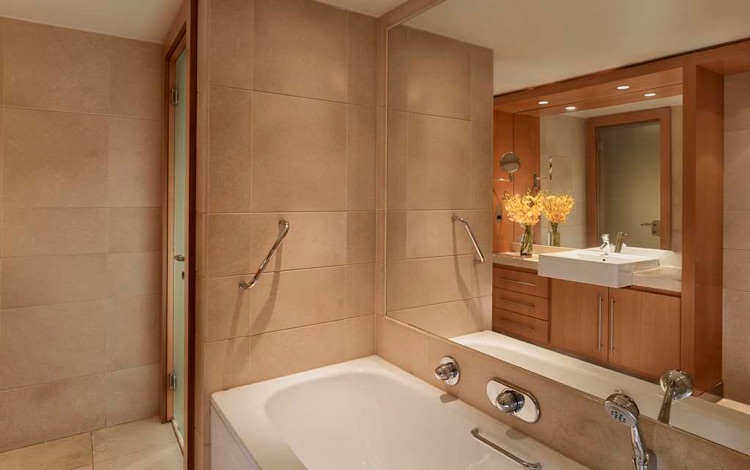 One Suite Bathroom