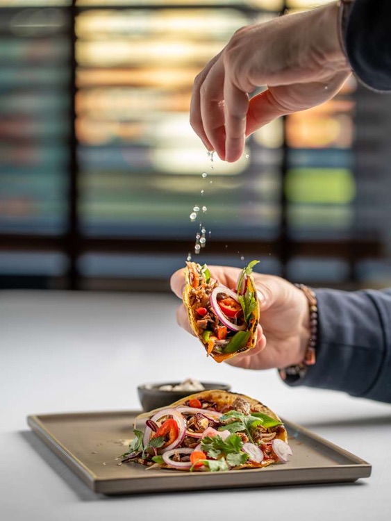 Pulled Duck Taco