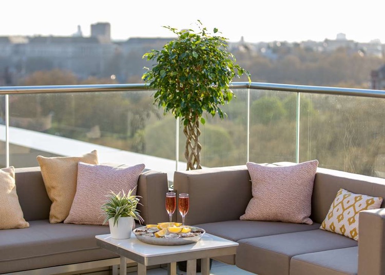 Rooftop terrace