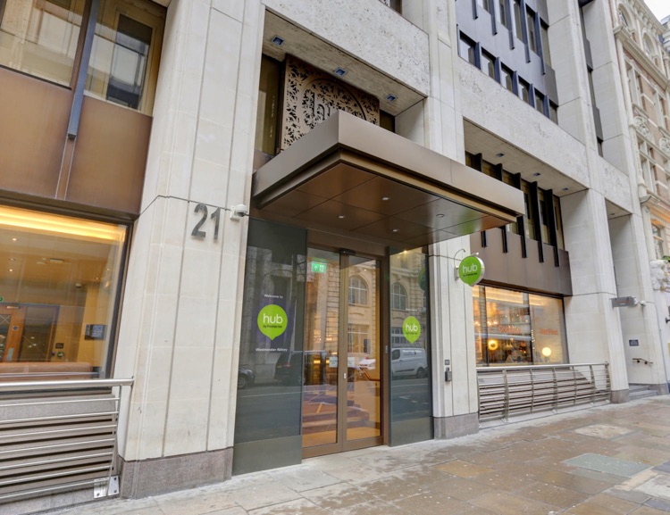 A photo of hub by Premier Inn London Westminster Abbey hotel