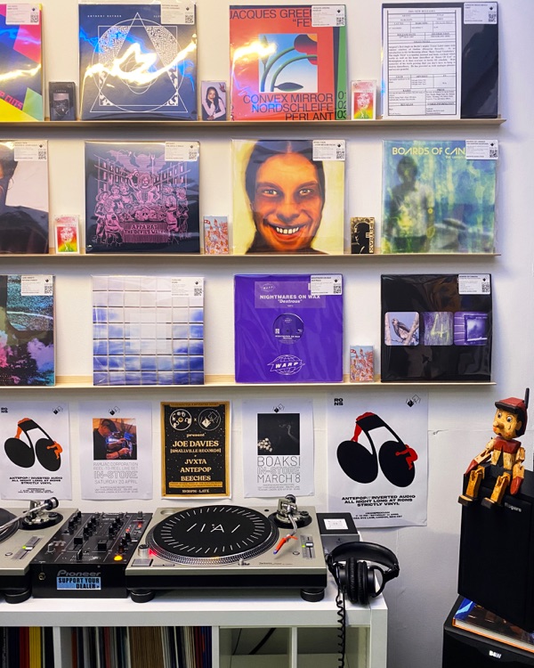Inverted Audio Record Store Peckham