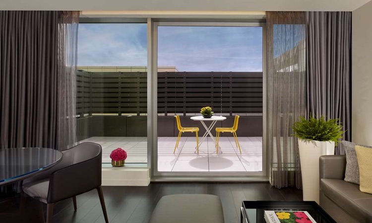 One Bedroom Suite with Terrace Living Room