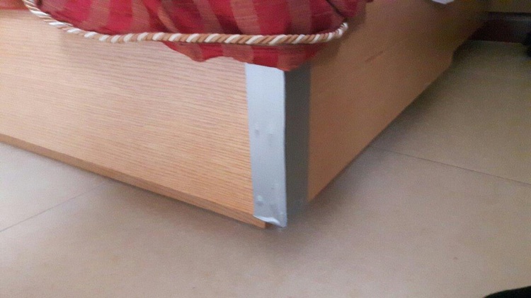 Gaffer taped bed?