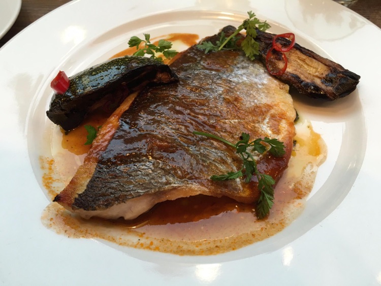 Perfectly crispy fish.