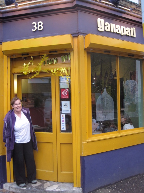 Exterior of the restaurant