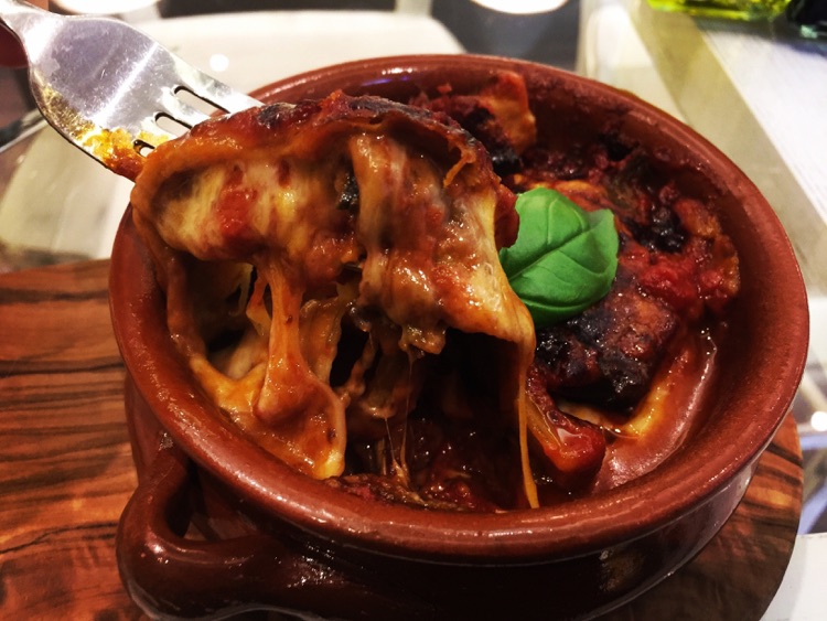 Aubergine Parmigiana