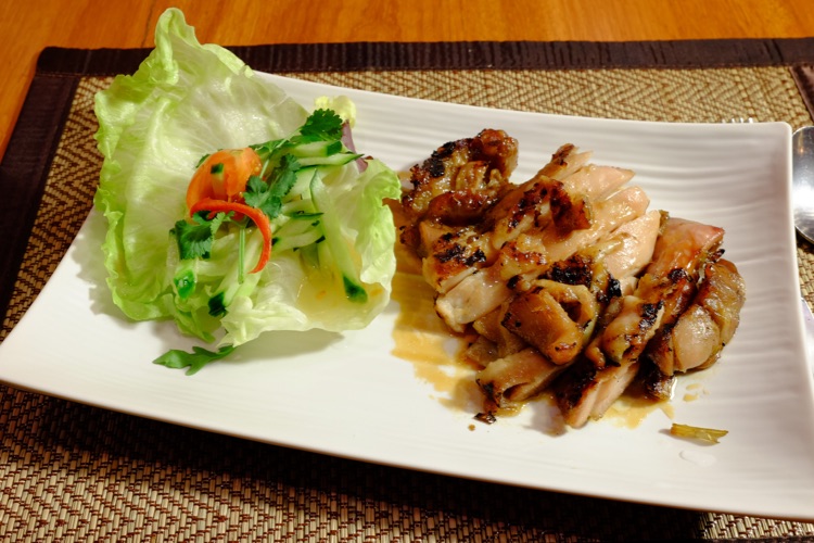 Gai yang (grilled marinated chicken)