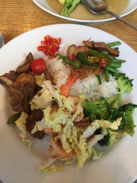 A selection of main dishes