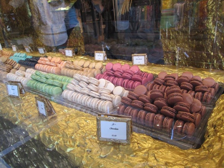 Macarons at Laduree in London.