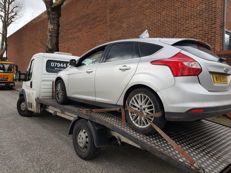 Recovered from Charlton police car pound