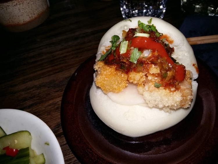 Prawn bao, very tasty