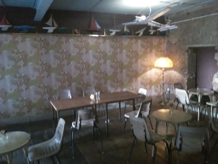 John The Unicorn - Upstairs space low tables