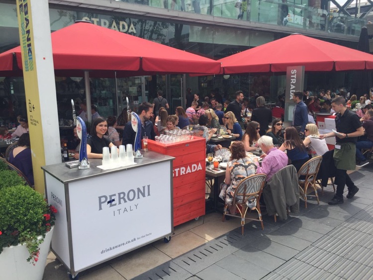 Outside terrace