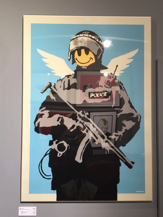 Banksy's galore - if you want to see this elusive artists work all in one place then this is whe