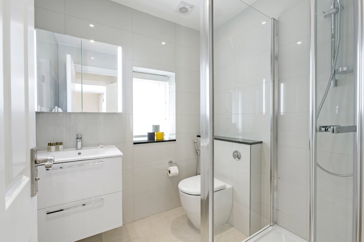 Bathroom in the Three Bedroom Penthouse