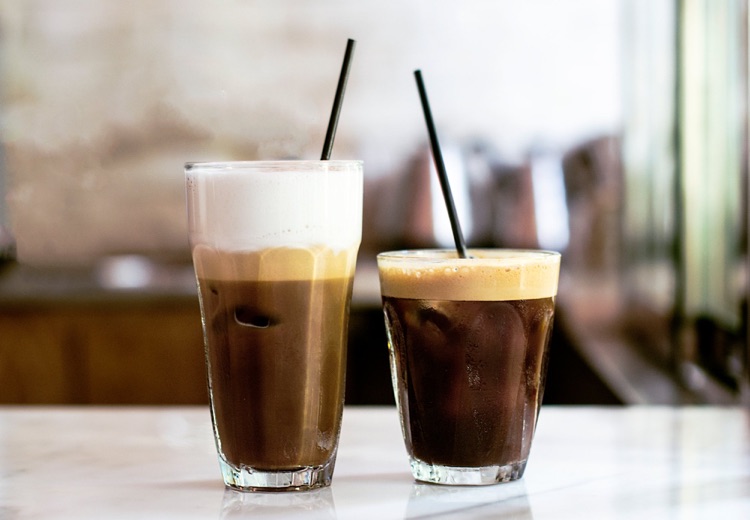 Iced Coffee as we drink it in Greece. What's your type? Freddo Espresso or Freddo Cappuccino?
