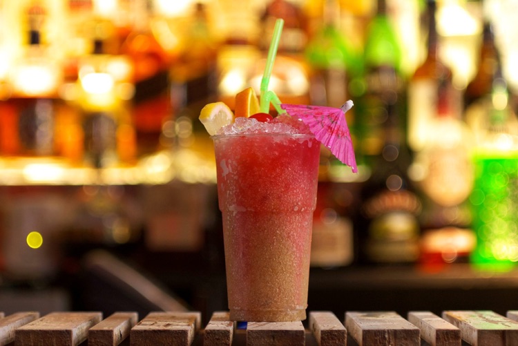 Slush cocktail
