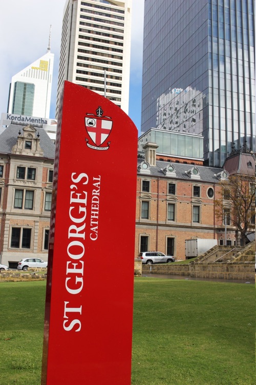 The signage