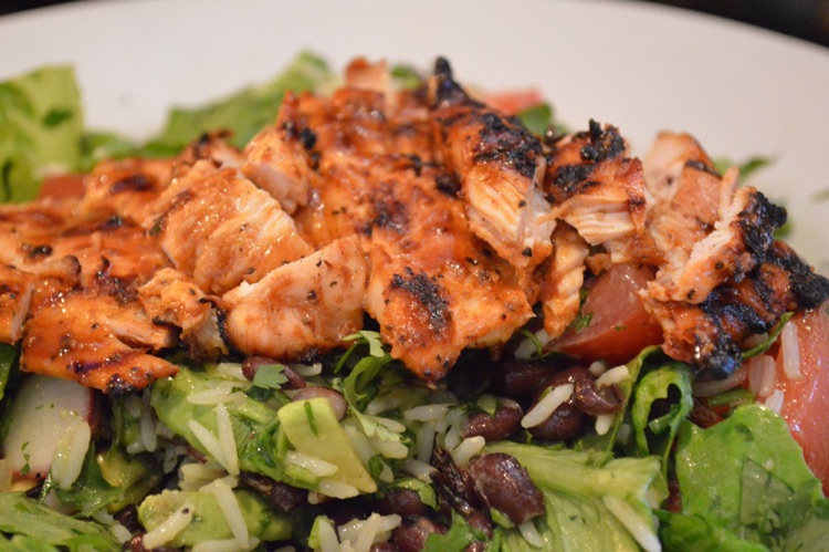 Mexican Chopped salad with Chicken