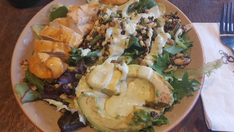 Healthy rich salad