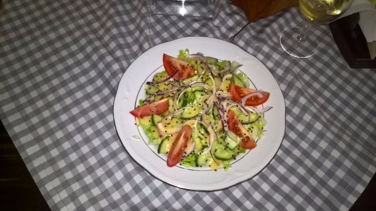Salad - ok, could be better