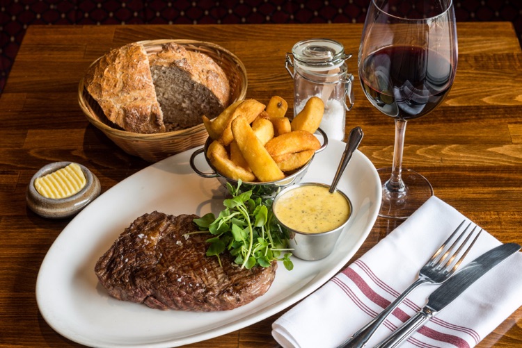 350g Rib-Eye - 28 Days matured & dry aged on the bone for 7 days.