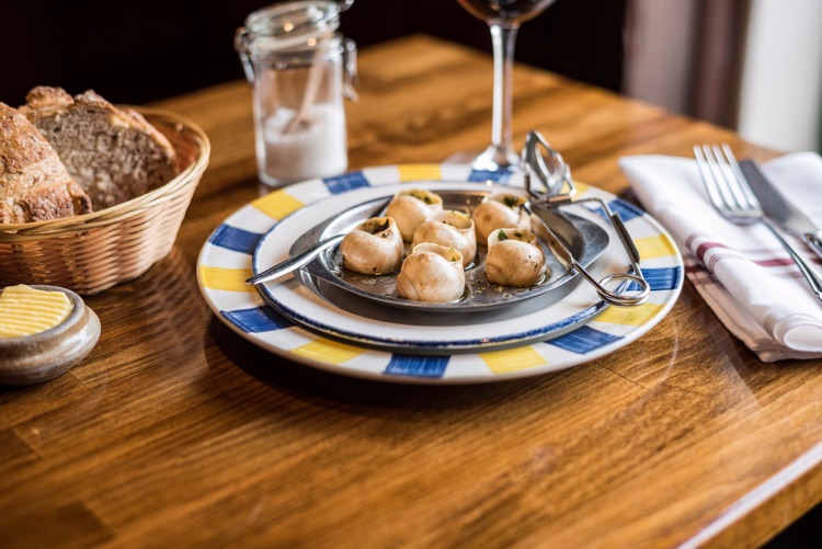 Snails - Served in their shells with our Homemade Garlic Butter